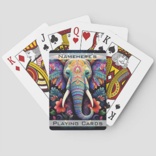 Baraja De Cartas Crea tu propio animal tótem espiritual del elefant