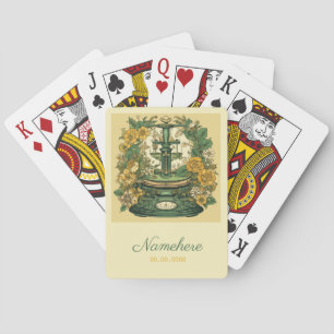 Baraja De Cartas Crea tu propio Art Nouveau Libra Zodiac