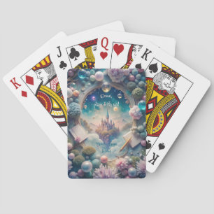 Baraja De Cartas Crea Tu Propio Castillo de Ensueño Caprichoso