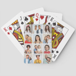 Baraja De Cartas Crea tu propio collage de 12 fotos