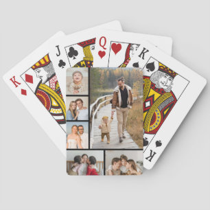 Baraja De Cartas Crea tu propio collage de 6 fotos