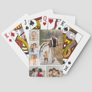 Baraja De Cartas Crea tu propio collage de 6 fotos