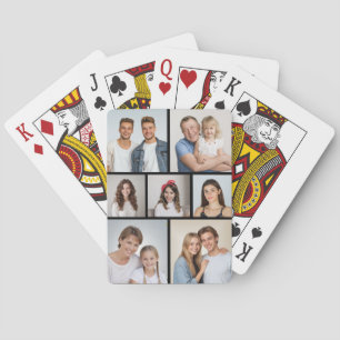 Baraja De Cartas Crea tu propio collage de 7 fotos