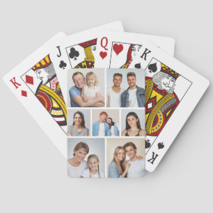Baraja De Cartas Crea tu propio collage de 7 fotos