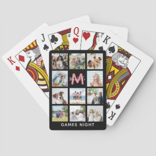 Baraja De Cartas Crea Tu Propio Collage De Fotos Con Monograma