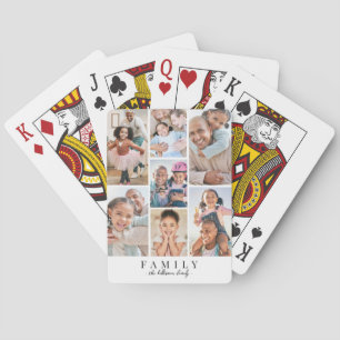 Baraja De Cartas Crea tu propio collage de fotos familiares