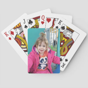 Baraja De Cartas Crea tu propio foto moderno personalizado para niñ