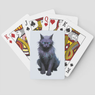 Baraja De Cartas Crea tu propio gato negro místico