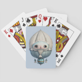 Baraja De Cartas Crea tu propio globo de aire caliente de vapor lin