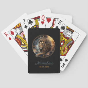 Baraja De Cartas Crea tu propio Leo Celestial Zodiac