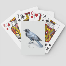 Baraja De Cartas Crea tu propio Mytsical Blue Raven