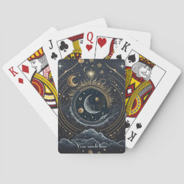Baraja De Cartas Crea tu propio paisaje celeste lunar