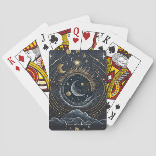 Baraja De Cartas Crea tu propio paisaje celeste lunar