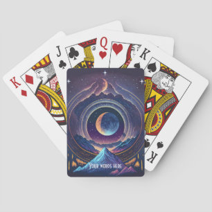 Baraja De Cartas Crea tu propio paisaje mágico lunar