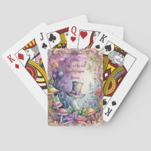 Baraja De Cartas Crea tu propio sombrero verde caprichoso