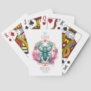 Baraja De Cartas Crea Tu Propio y Hermoso Zodíaco de Escorpio