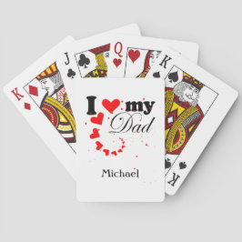 Baraja De Cartas Crea tu propio yo amo a mi papá