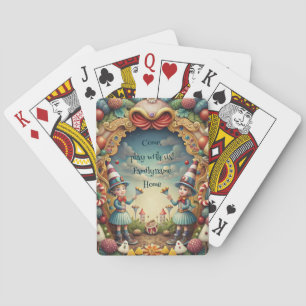 Baraja De Cartas Crea tus propias chicas Tweedle caprichosas