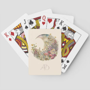 Baraja De Cartas Crea tus Propias Flores Silvestres Floral Luna Cre
