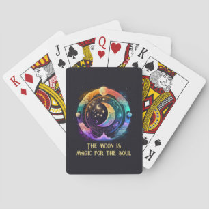 Baraja De Cartas Crea tus propias lunas mágicas de arcoiris