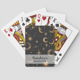 Baraja De Cartas Crea tus propias lunas y planetas celestes