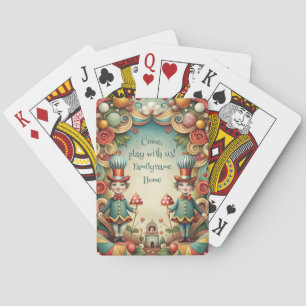 Baraja De Cartas Crea tus propios Tweedles caprichosos