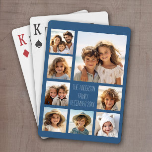 Baraja De Cartas Crea un collage de fotos personalizado con 8 fotos