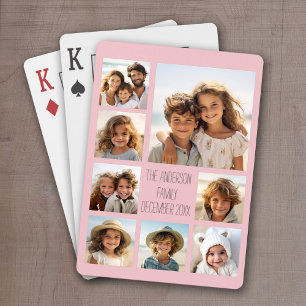 Baraja De Cartas Crea un collage de fotos personalizado con 8 fotos