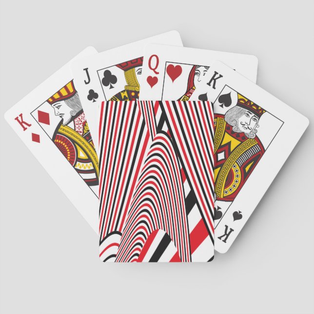 Baraja De Cartas Creación de patrones abstractos 2 (Reverso)