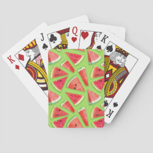 Baraja De Cartas Creación de patrones de sandía 3