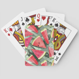 Baraja De Cartas Creación de patrones de sandía 4