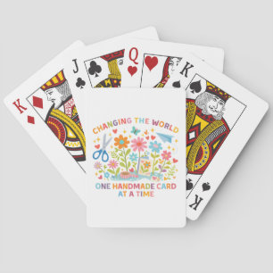 Baraja De Cartas Creador de Tarjetas Hechas a Mano Pasatiempo de Ma