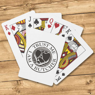 Baraja De Cartas Créanme, soy un carnicero.