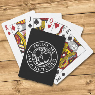 Baraja De Cartas Créanme, soy un carnicero.