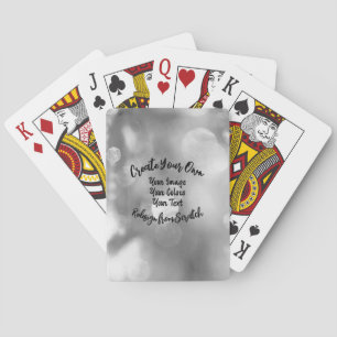 Baraja De Cartas Crear su propio color/diseño Personalizado