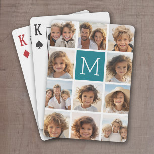 Baraja De Cartas Crear su propio monograma de Personalizado de Inst