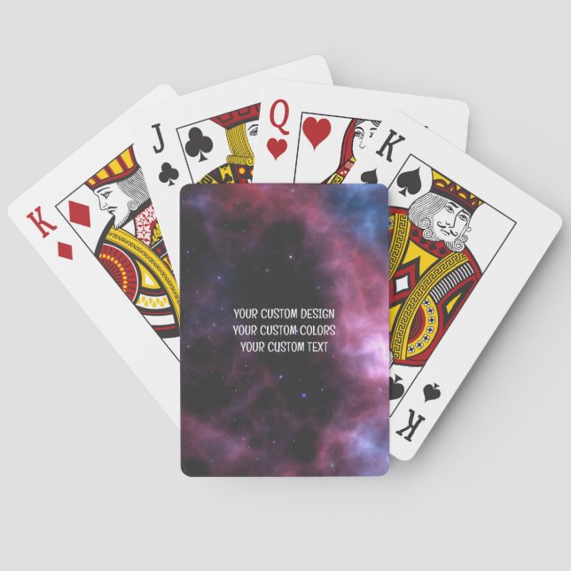 Baraja De Cartas Crear su propio personal (Reverso)