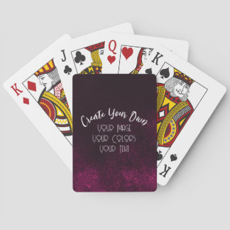 Baraja De Cartas Crear su propio Personalizado