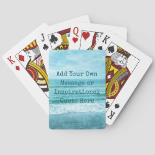 Baraja De Cartas Crear su propio presupuesto Inspirador motivaciona