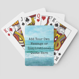 Baraja De Cartas Crear su propio presupuesto Inspirador motivaciona