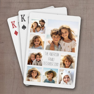 Baraja De Cartas Crear un Collage de fotos Personalizado con 8 foto