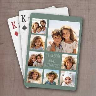 Baraja De Cartas Crear un Collage de fotos Personalizado con 8 foto