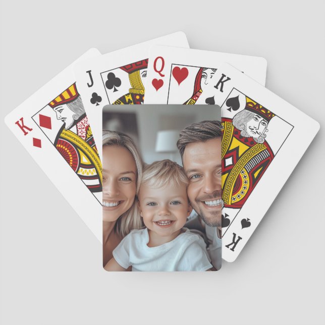 Baraja De Cartas Create Your Own Photo (Reverso)