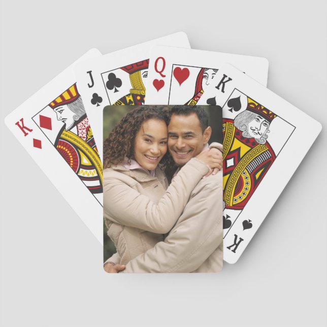 Baraja De Cartas Create Your Own Photo Custom Pic (Reverso)