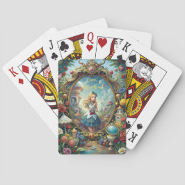 Baraja De Cartas Create Your Own Whimsical Looking Glass Alice