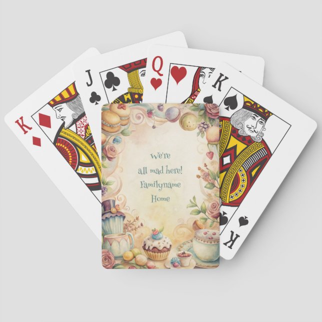 Baraja De Cartas Create Your Own Whimsical Tea Party Cakes (Reverso)