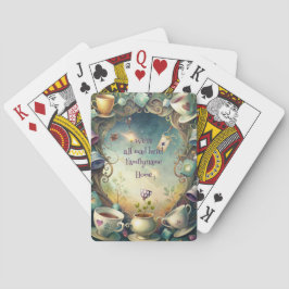 Baraja De Cartas Create Your Own Whimsical Tea Party Madness