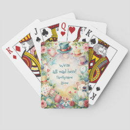 Baraja De Cartas Create Your Own Whimsical Top Hat Madness