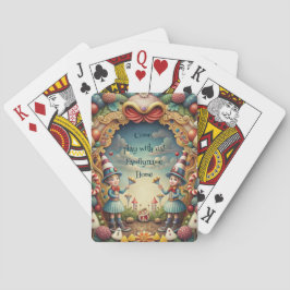 Baraja De Cartas Create Your Own Whimsical Tweedle Girls