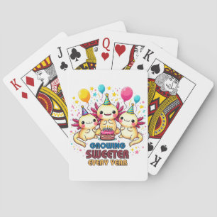 Baraja De Cartas Creciendo más dulce con cada año 